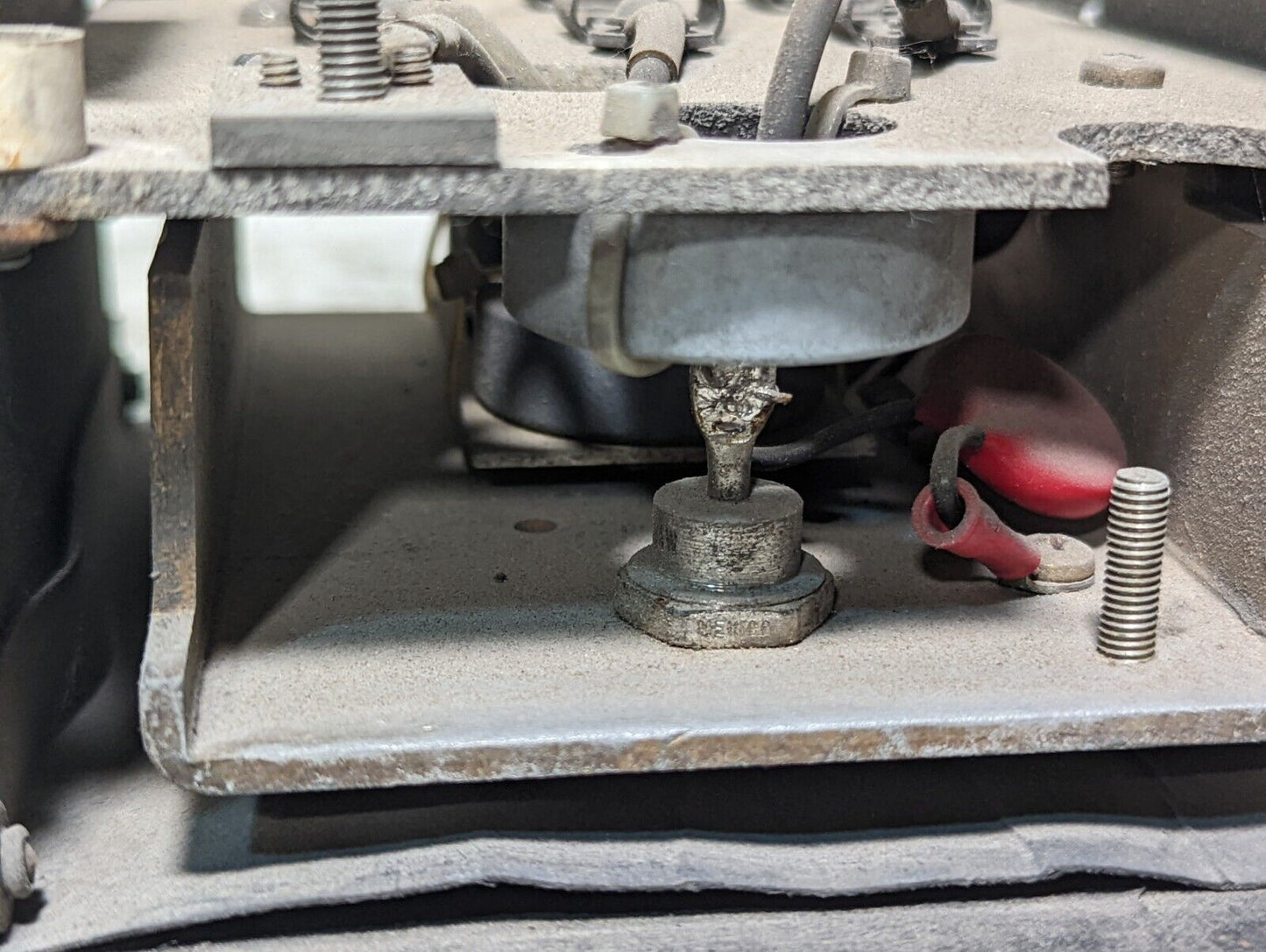 Reliance Electric 801463R rectifier stack, no cover, very dusty