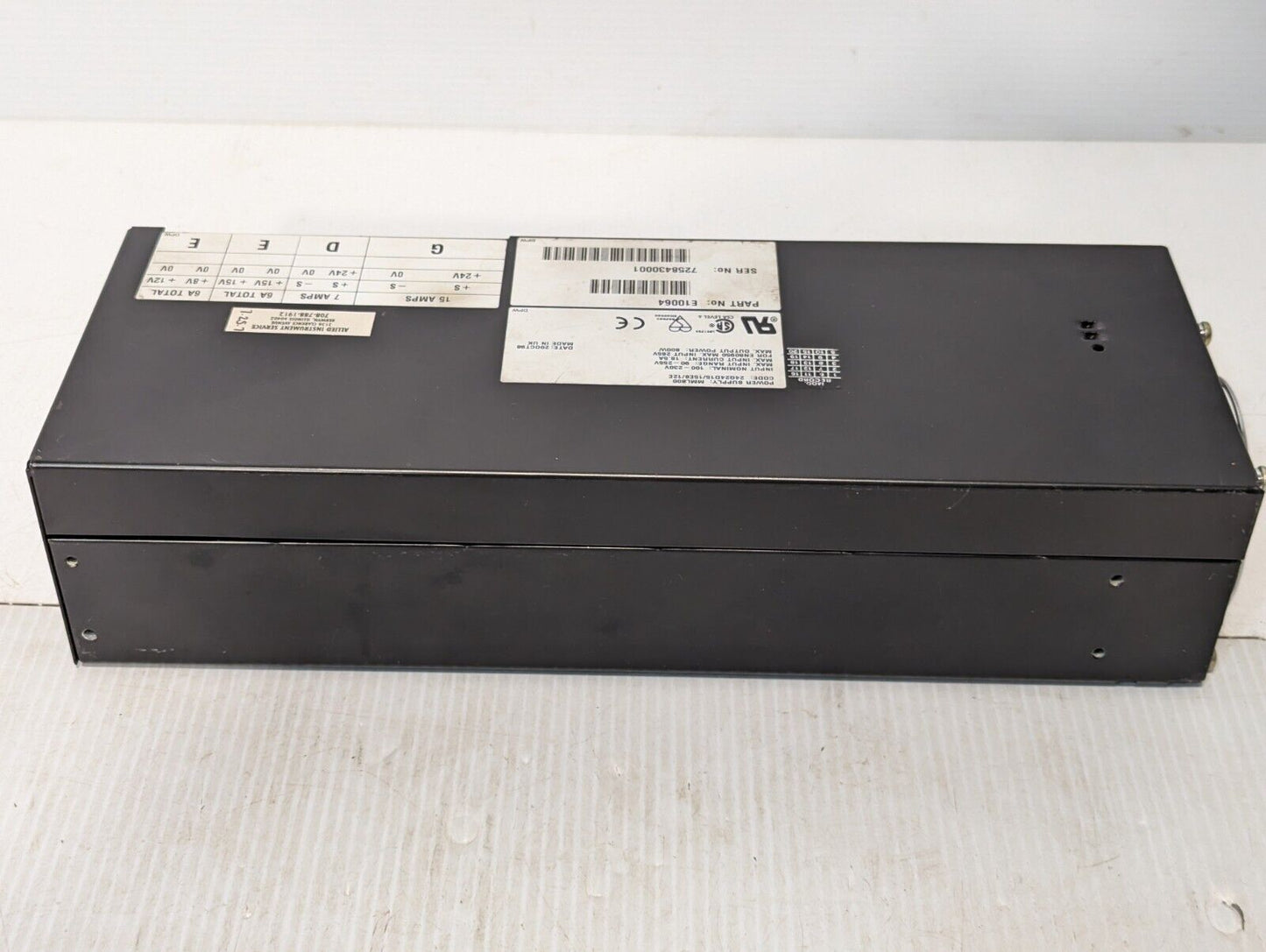 Omega 800PFC Coutant Lambda MML800 Power Supply MPM Printer - Free Ship+Returns