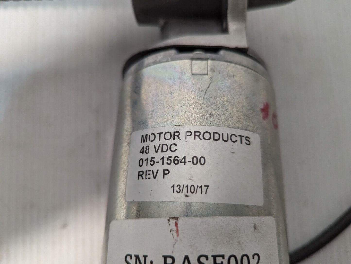 Base Actuator Kit with Motor Part, 015-1564-00, Rev P - Free Shipping
