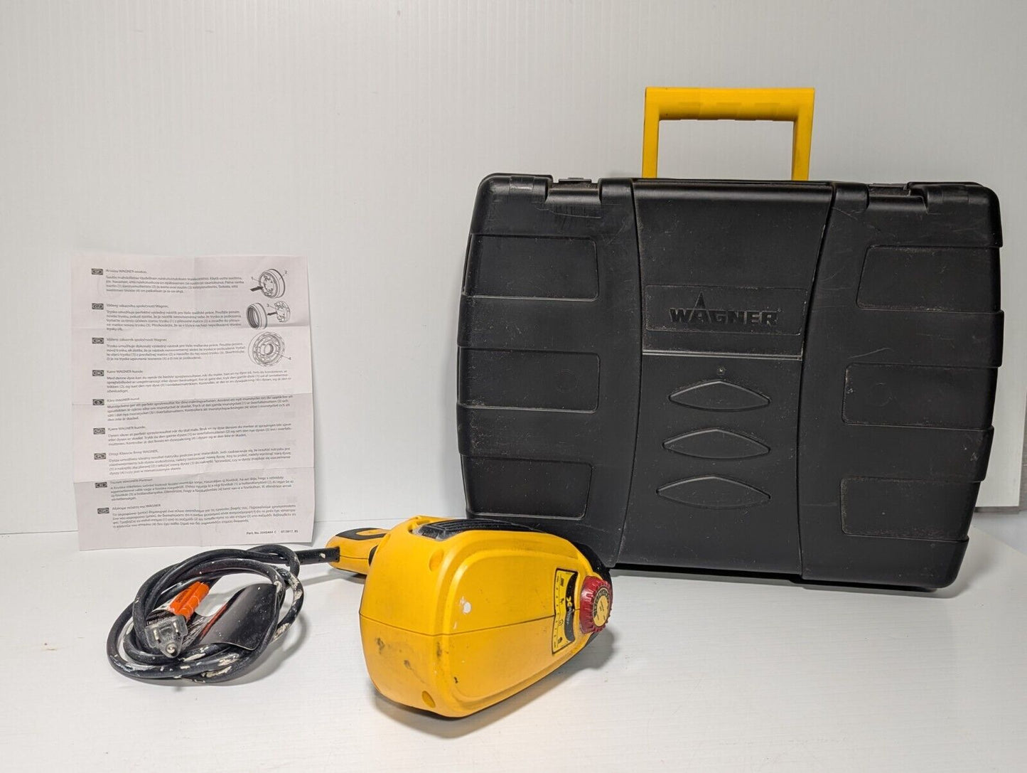 Wagner Spray Tech 0529121 Paint Sprayer with Case, Nose & Reservoir Not Included