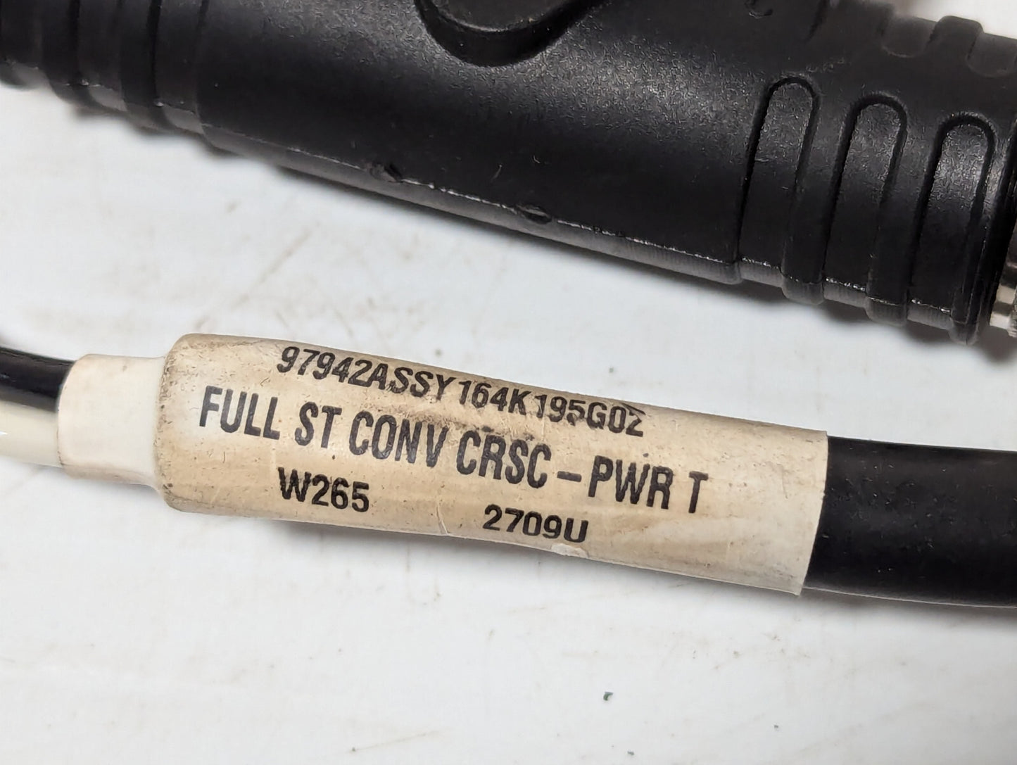 Turck 164K195G01 Cable Assy, U-18962, Full St ConV CRSC PWR T, W265, 2709U