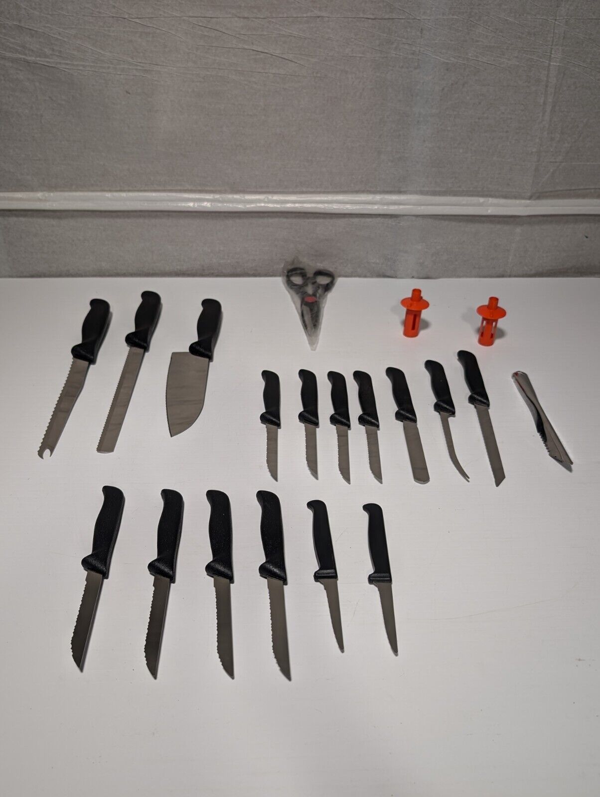 18 Piece Original Vintage Ginsu Deluxe Knife Cutlery Set