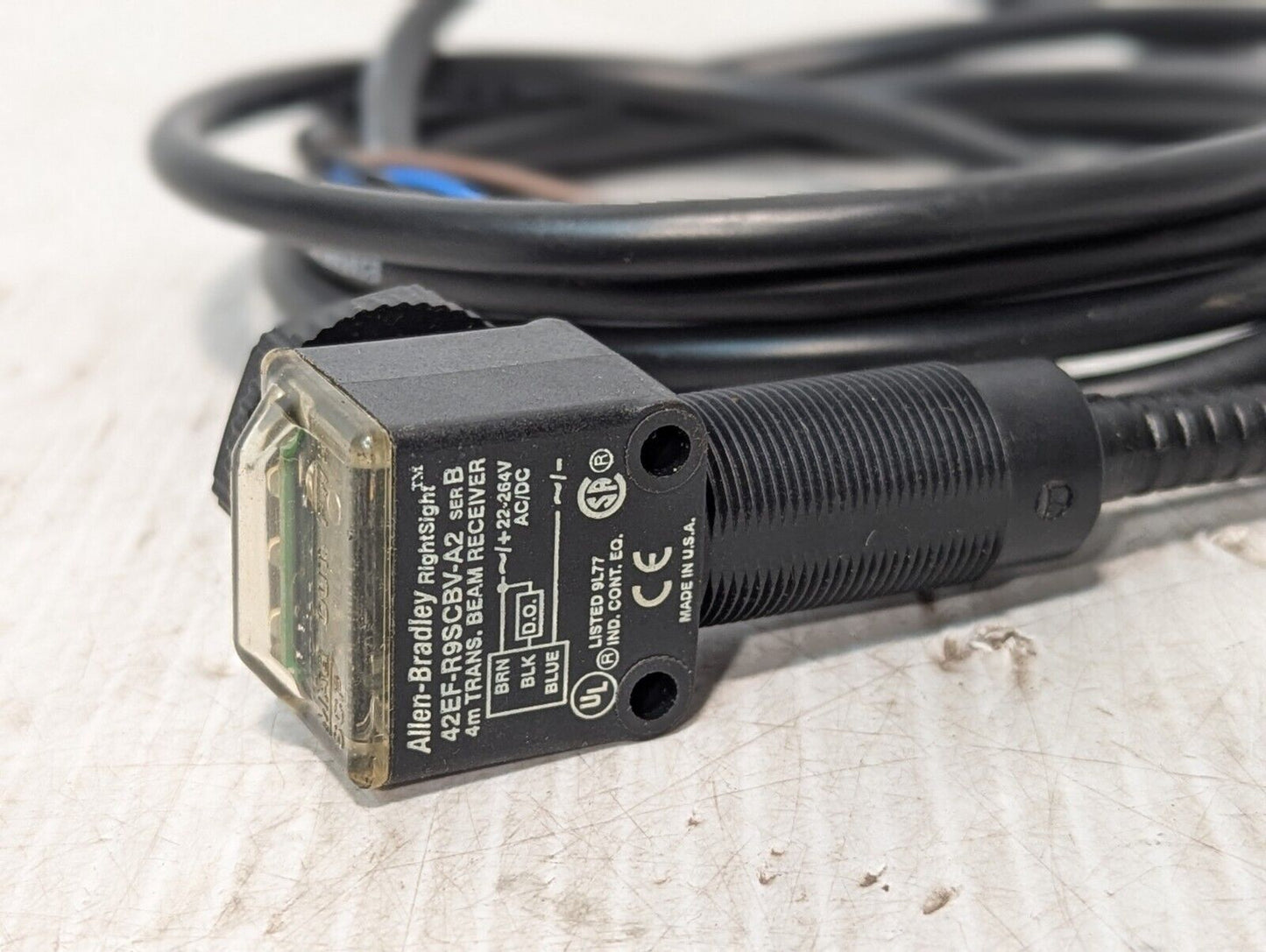Allen Bradley 42EF-R9SCBV-A2 Photo Sensor - Free Shipping