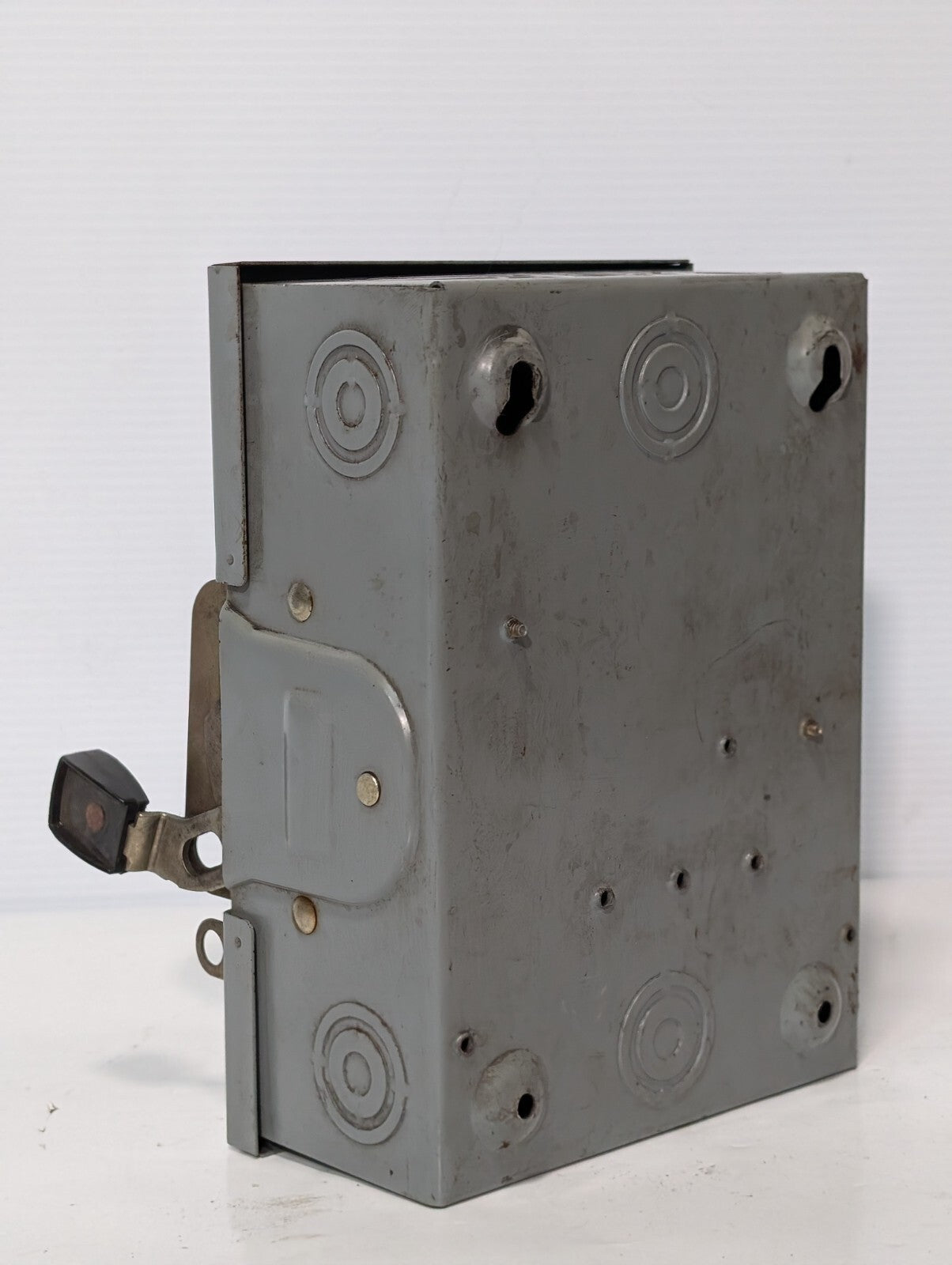 Square D DU321 Safety Switch: Non-Fusible, 30a, 240vac, 3Ph, Galvanized Steel