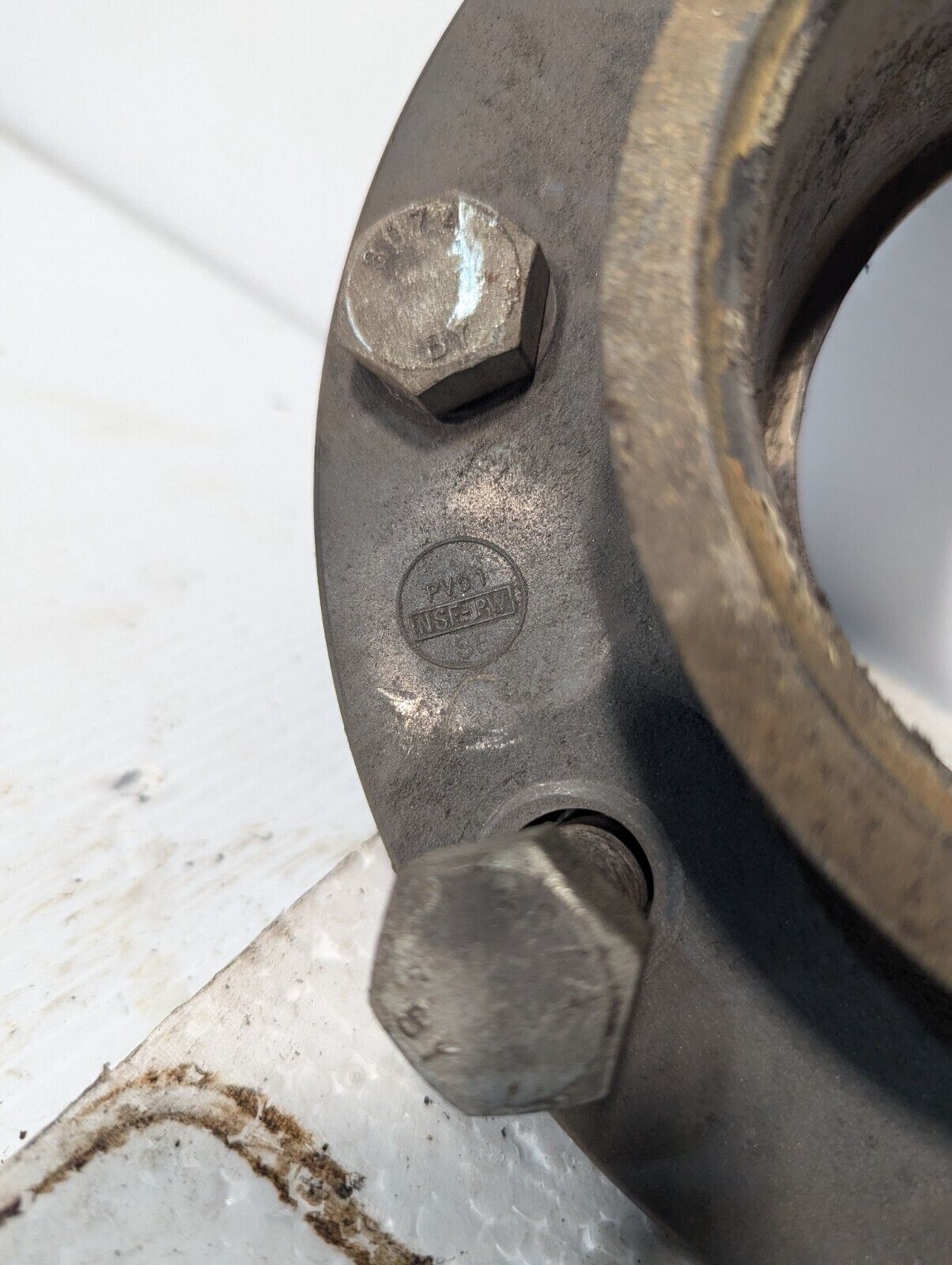Nibco 4" PVC 1 NSF-PW SE cast iron coupling as pictured - Free Shipping