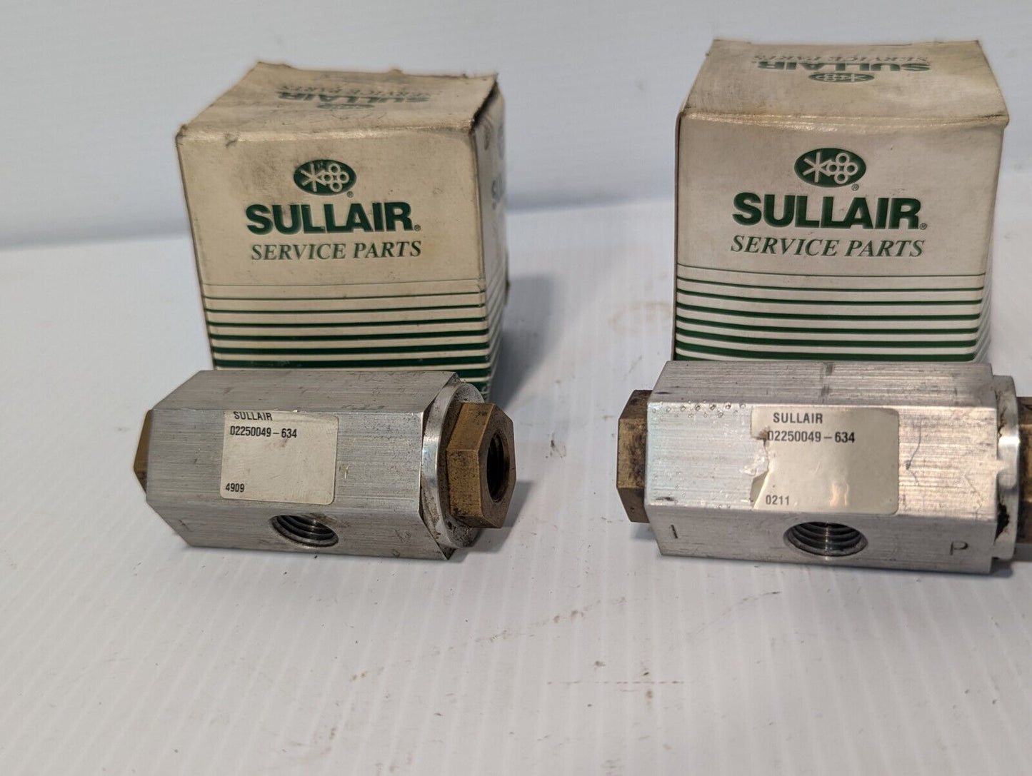 Sullair 02250049-634 blowdown valve replacement, 1/4 inch - Free Shipping