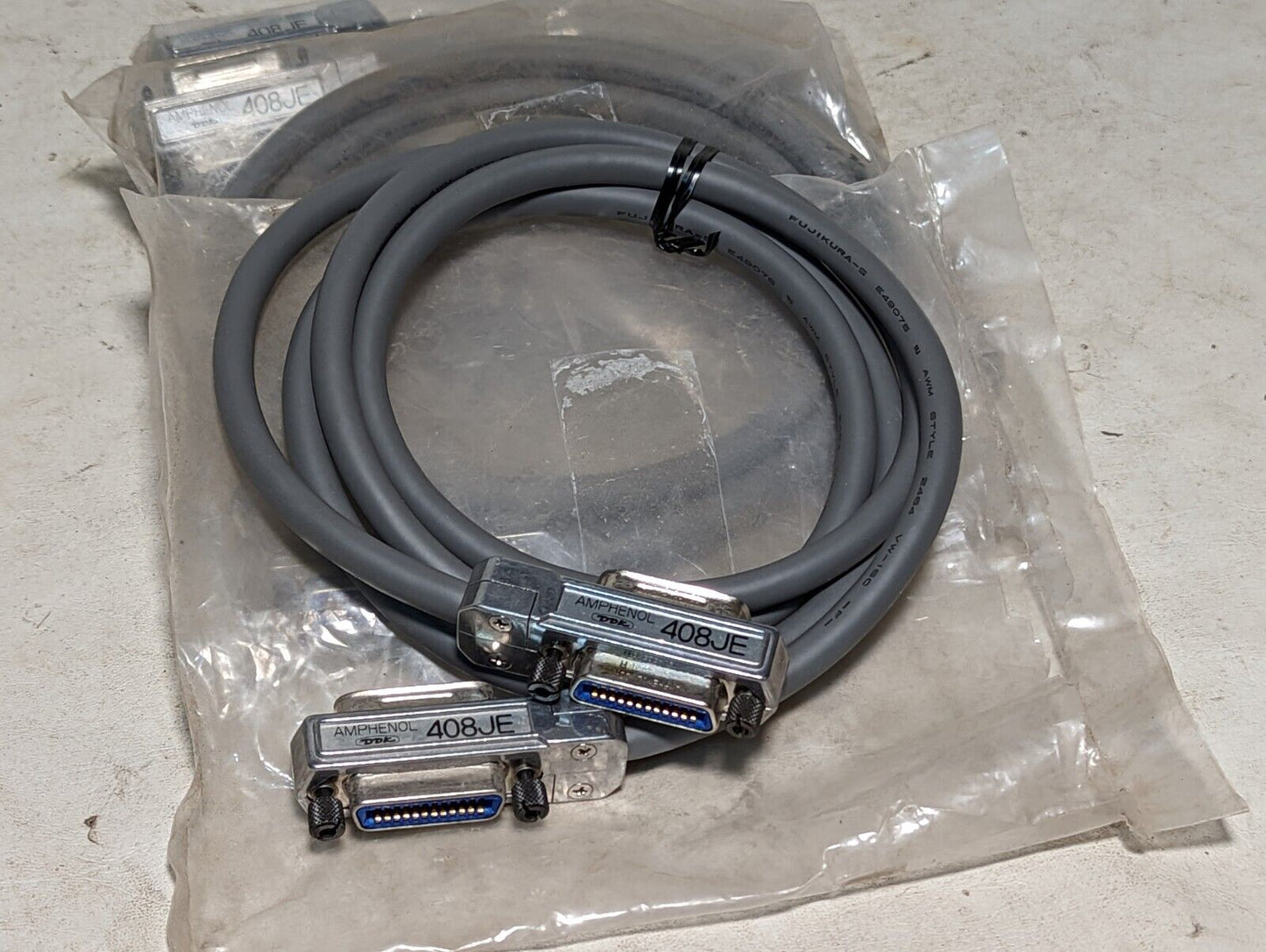 Amphenol DDK 408JE GPIB Interface IEEE HPIB Industrial Cable