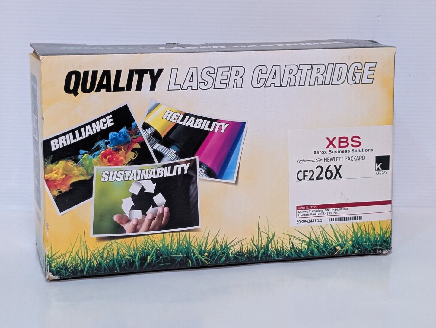 Xerox CF226X Black High-Yield Toner Cartridge, For HP LaserJet Printers