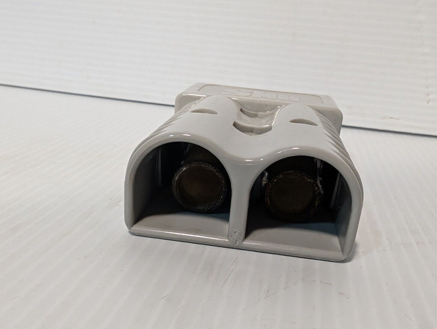 SMH 6A071, SY6320G1, SY350A-600V 2/0 Breakaway Gray Forklift Power Connector