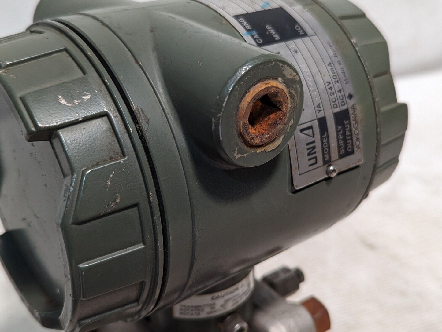 Yokogawa YA 43F-SAS3 Pressure Transmitter, 0-60PSIG cal range, 150PSI max