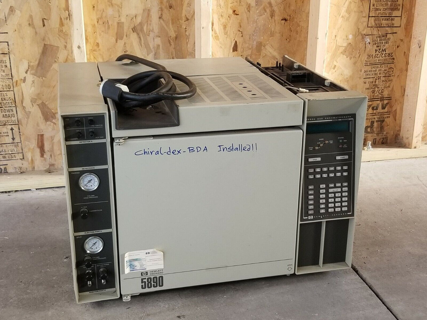 HP 5890a Gas Chromatograph - Free Shipping