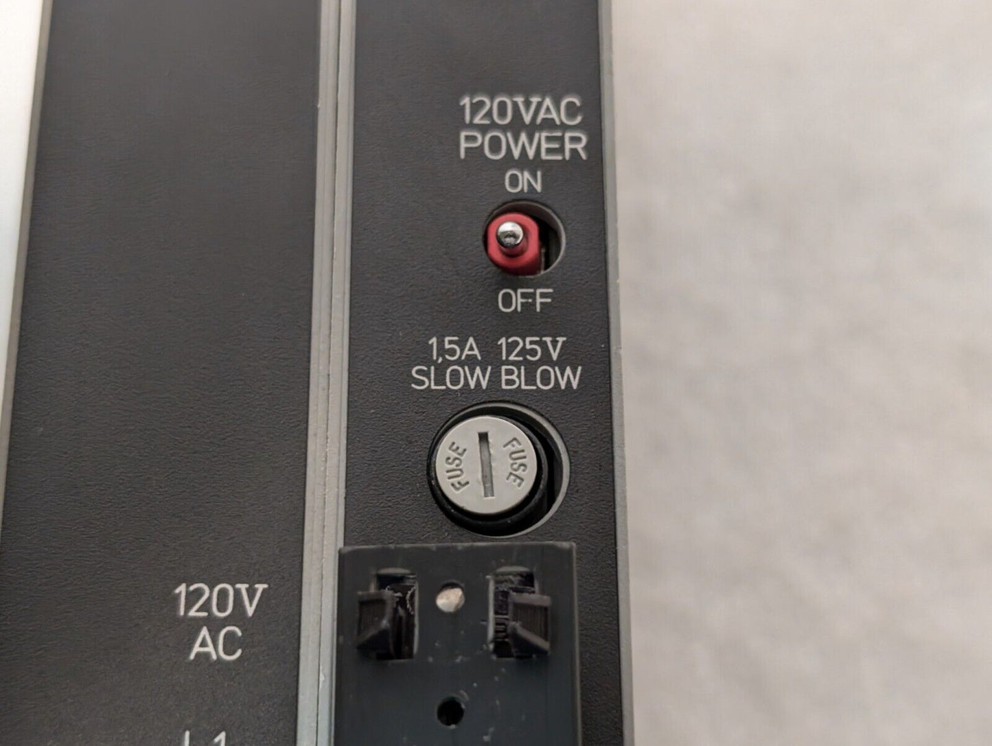 Allen Bradley 1771-P4 Power Supply Module, AC Input: 120VAC, DC Output: 8A