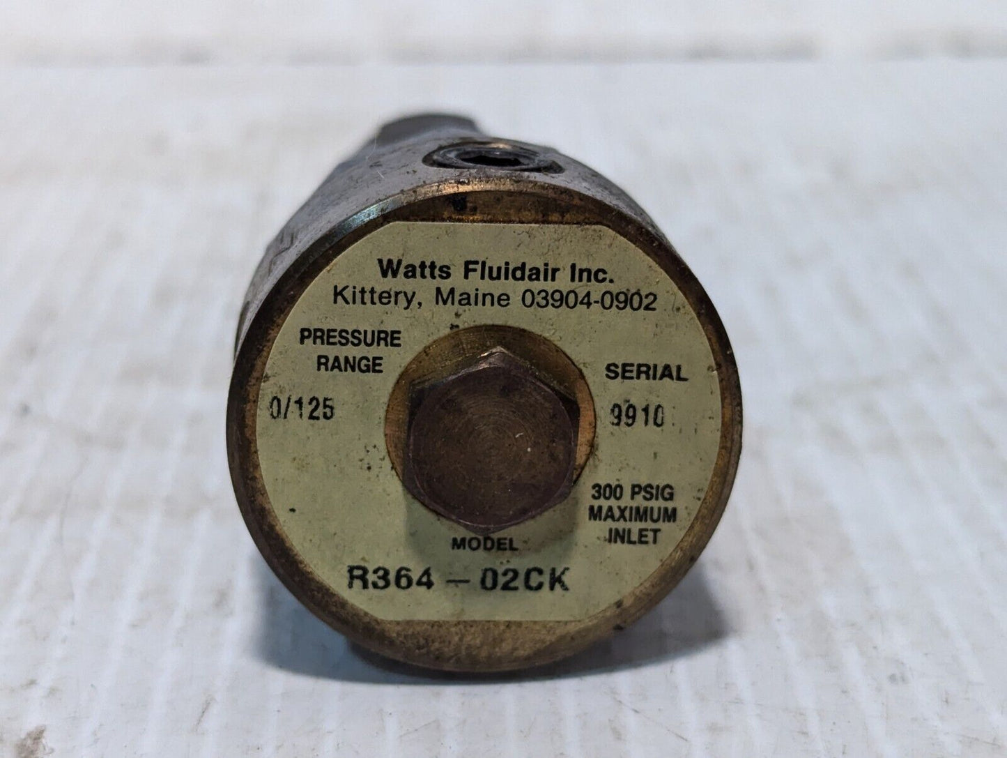Watts R364-02CK Miniature Pressure Regulator 300 PSIG - Free Shipping