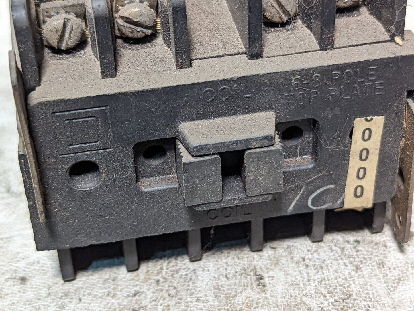 Square D 8501GO60 control relay, 110/120VAC coil