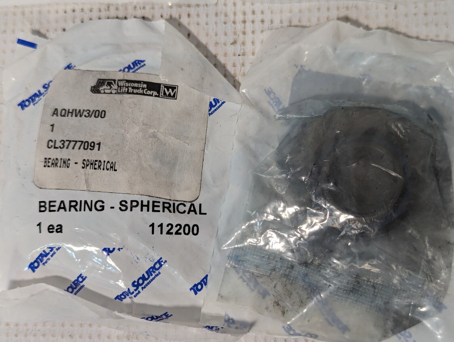 Lot of 4 Clark CL3777091 Spherical Bearing for Forklifts - Free Shipping