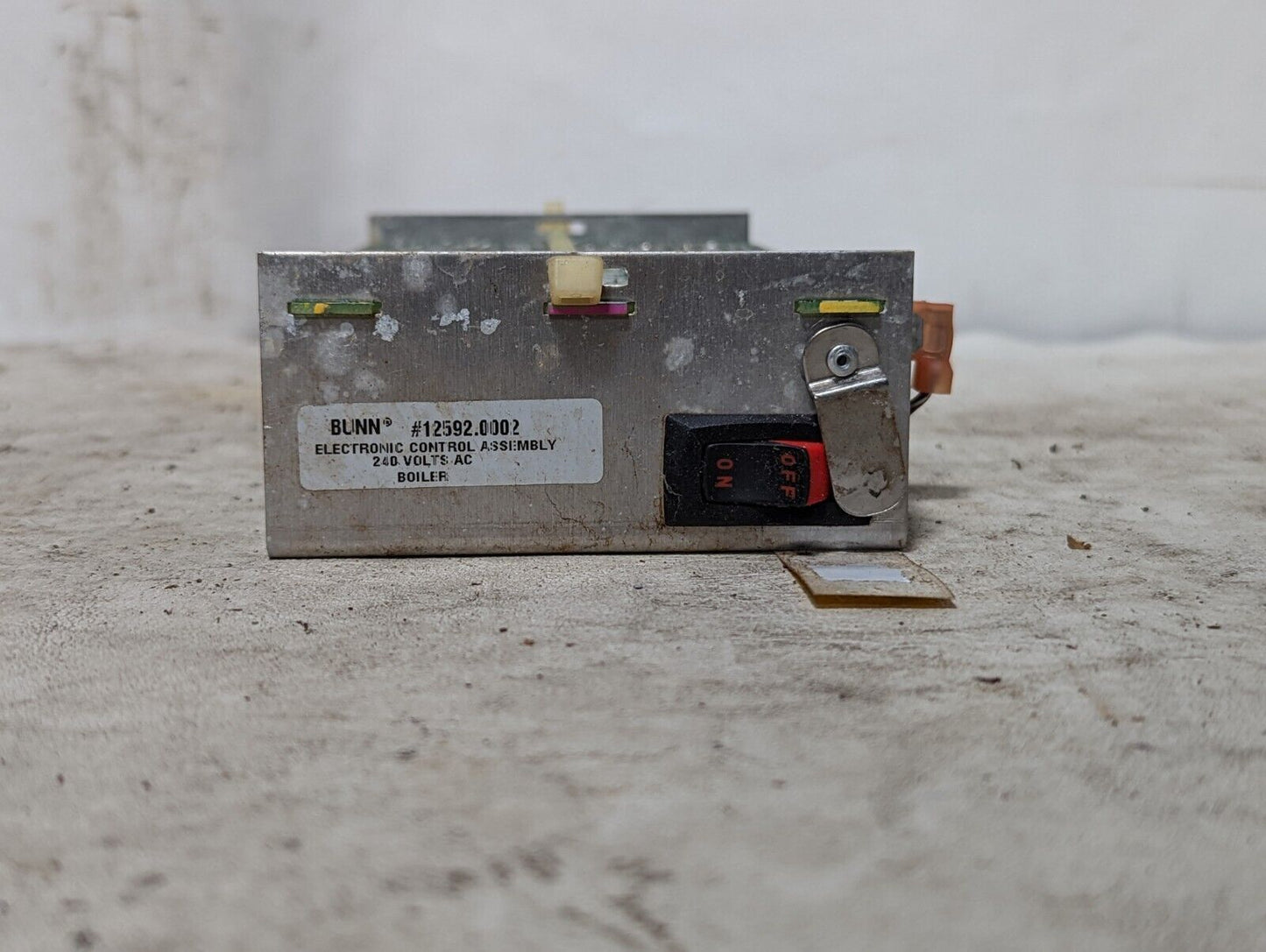 Bunn 12592.0002 electronic control assembly, 240VAC, boiler