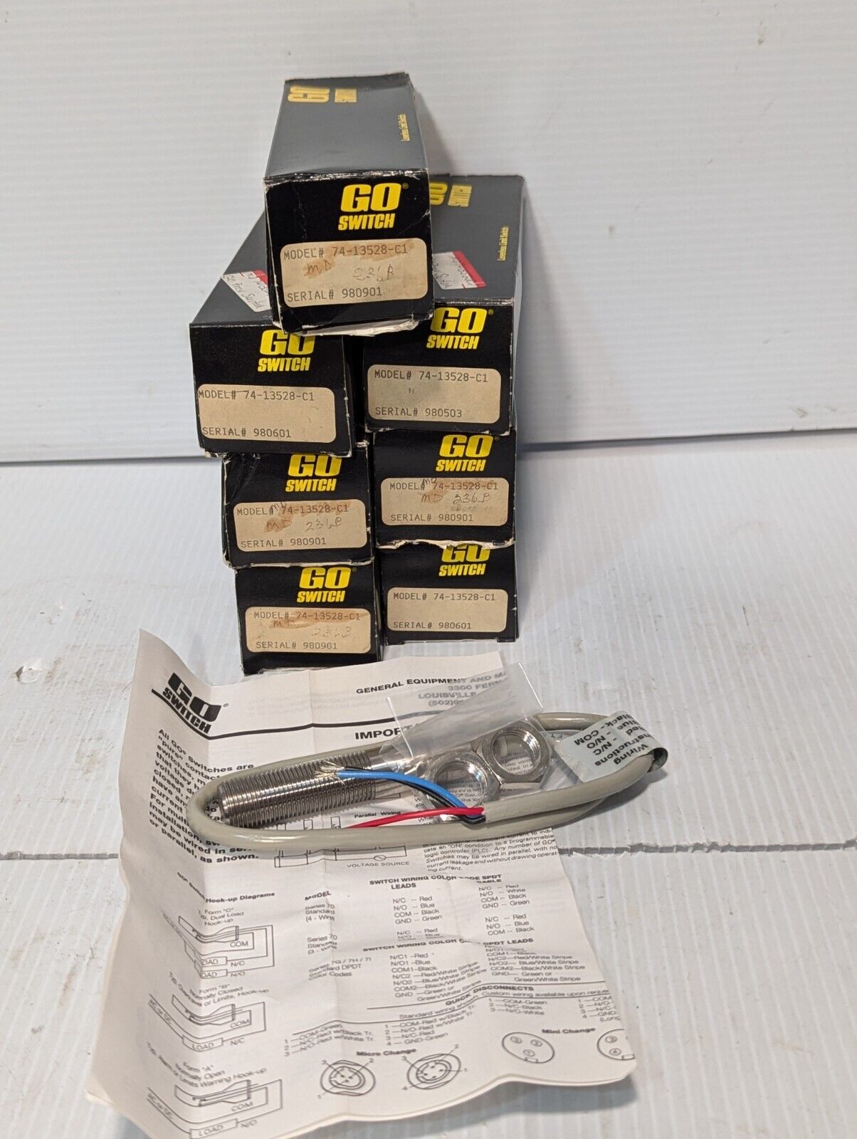 Topworx 74-13528-C1 GO Switch Proximity Switch - Free Shipping