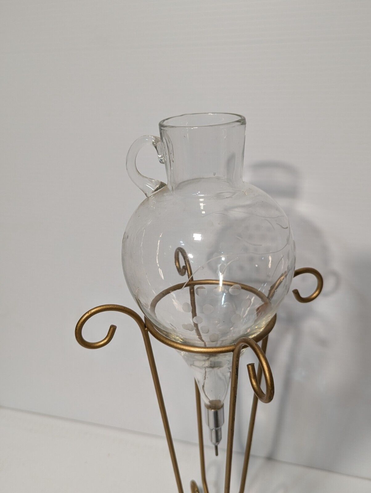 Vtg Wine Aerator/Decant, Brandy Decanter, Cellini Masterpiece, Italy - Free Ship