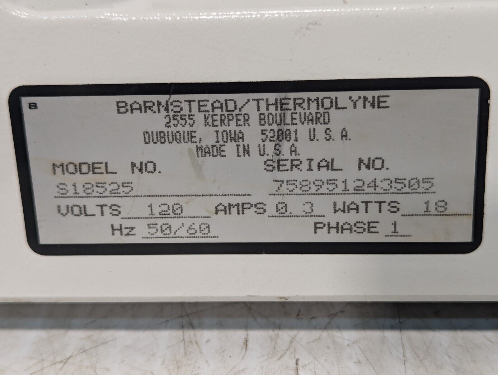 Thermolyne S18525 Nuova Magnetic Analog Stirrer 7x7 Platform - Free Shipping
