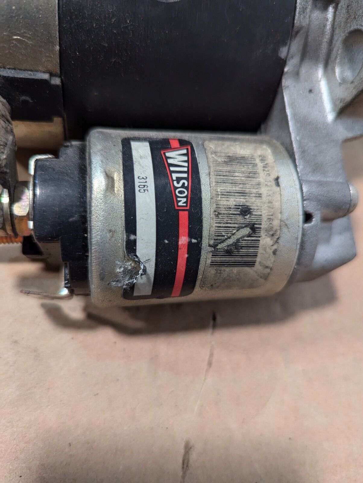 Wilson 3165 Starter Motor, Mitsubishi MT3, 8 Teeth, 12V, 0.8Kw, 2314322