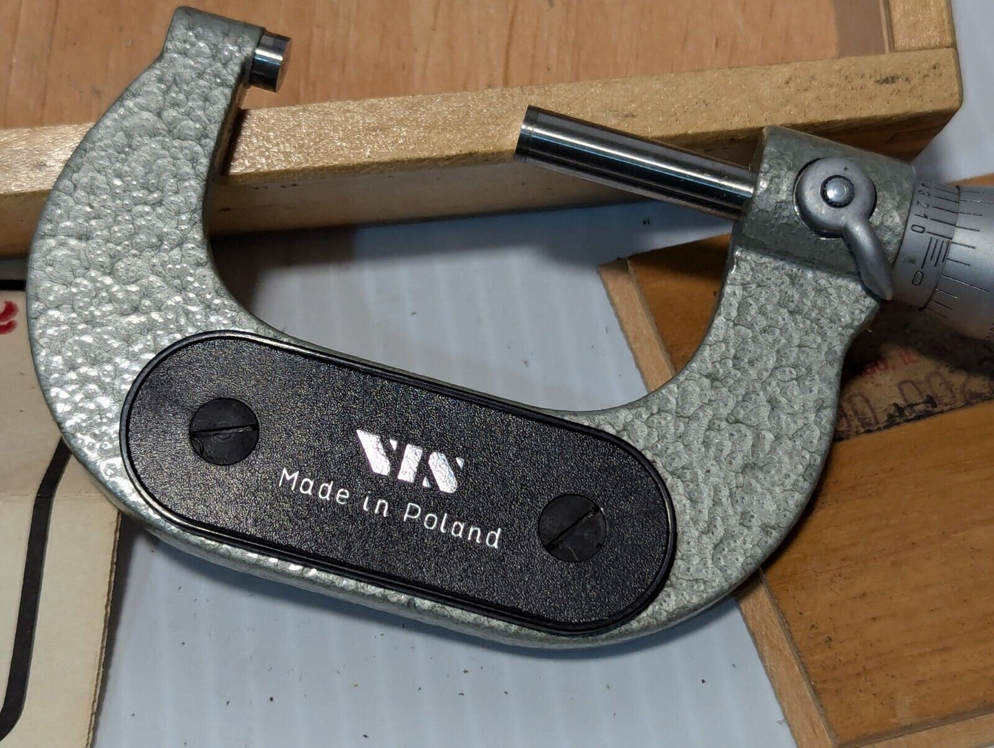 VIS 600-0022 1-2" outside micrometer, 0.0001 inch with case - Free Shipping