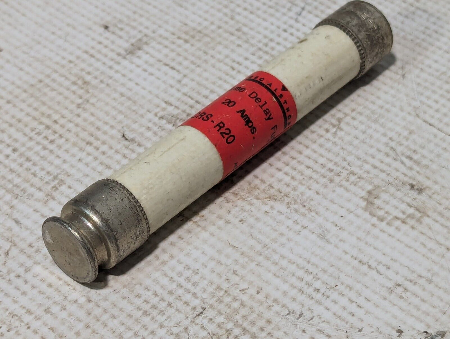 Lot of 3 Gec Alsthom Time Delay Fuses CRS-R20 20 AMP Class RK5 - Free Shipping