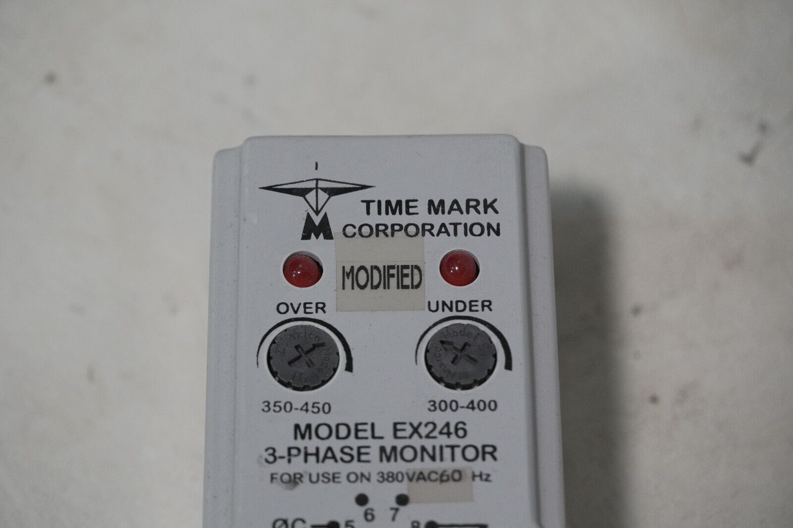 Time Mark Model EX246 3-Phase Monitor