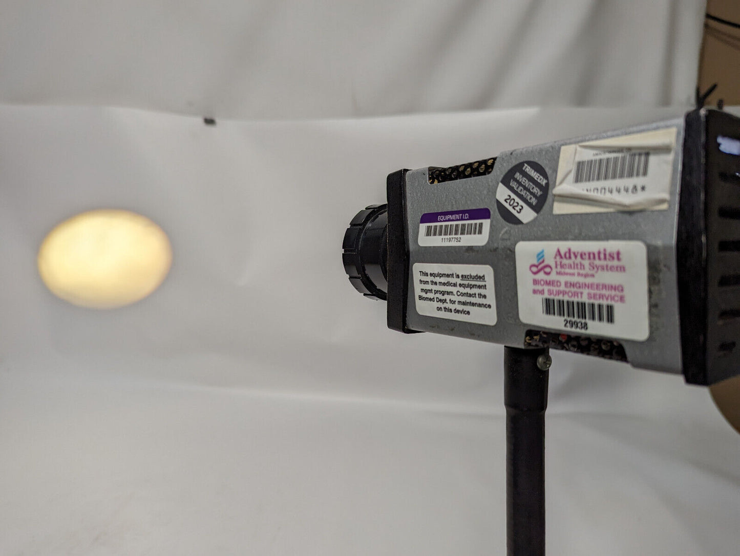 Working Vintage Philips Burton Medical Examination Light