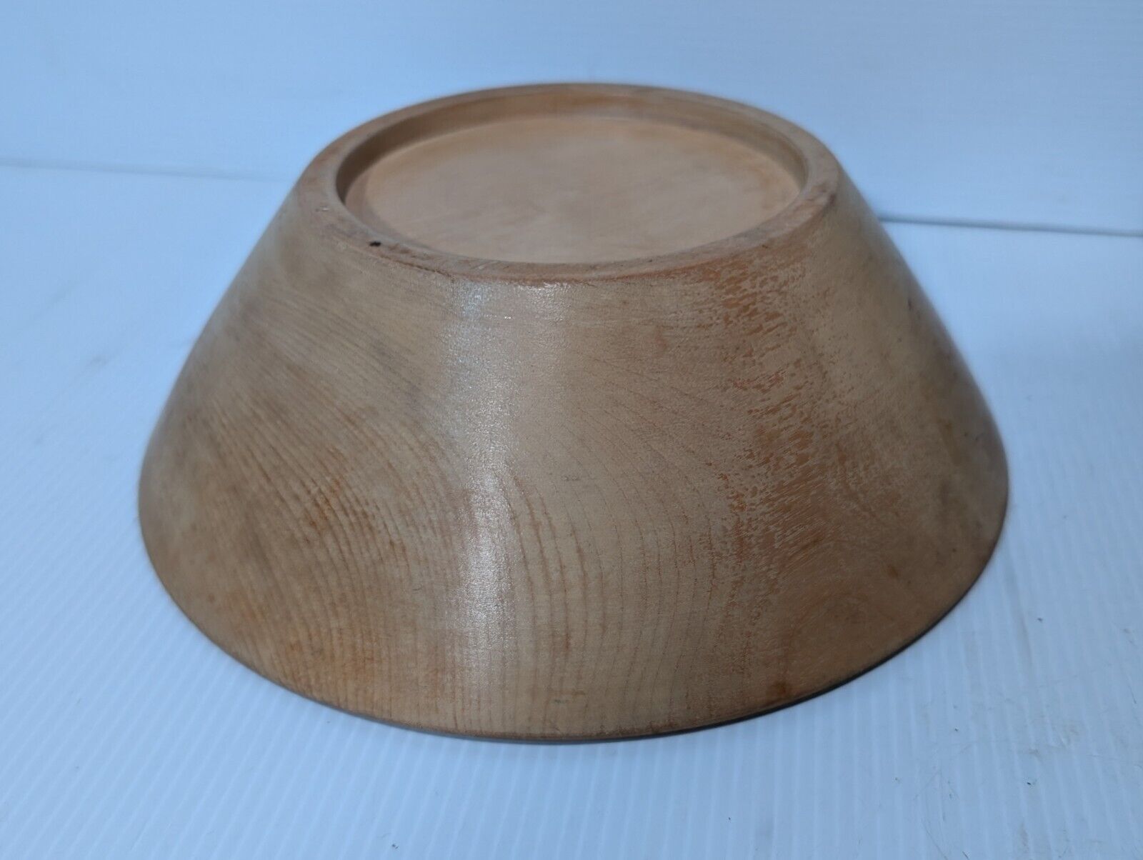 Traditional Wooden Plate and Bowl as pictured, not as shiny - Free Shipping