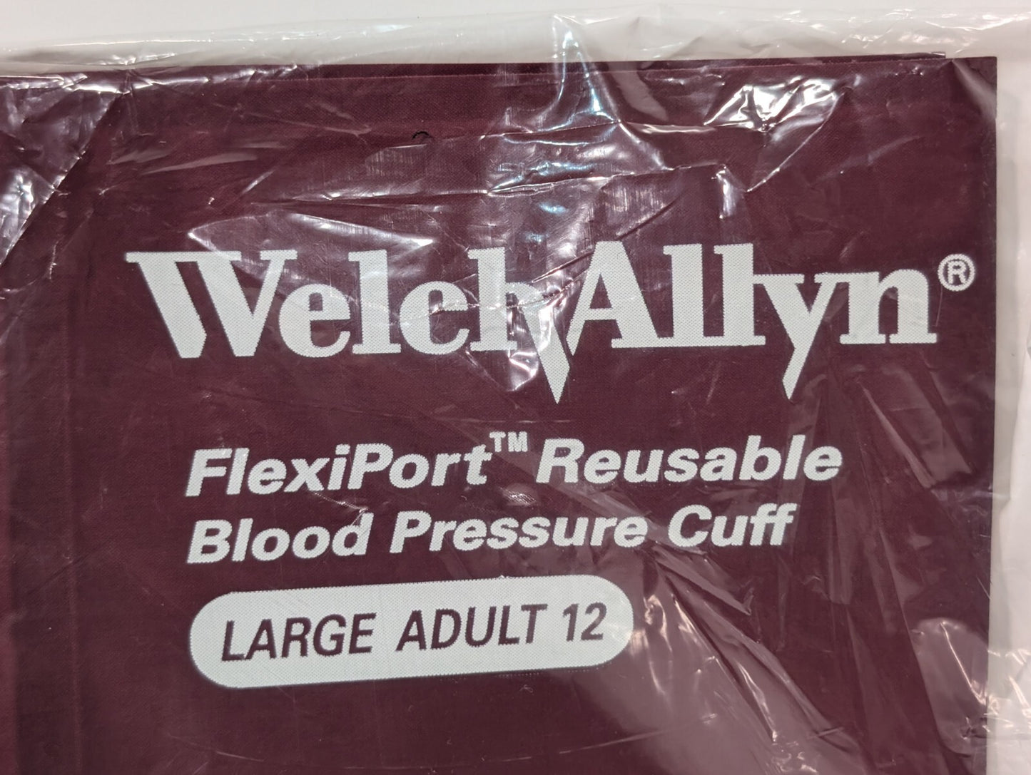 3) Welch Allyn FlexiPort Reusable Blood Pressure Cuffs, Large Adult 12 & Child 9