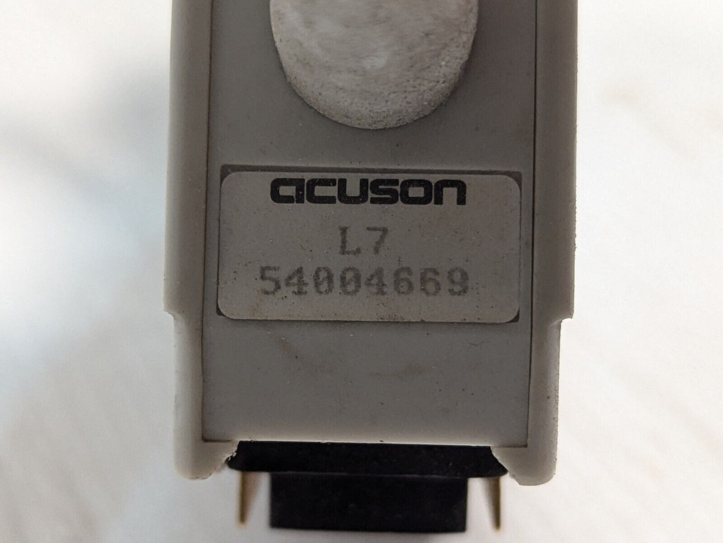 Acuson L7 Needle Guide Ultrasound Transducer Probe - Free Shipping