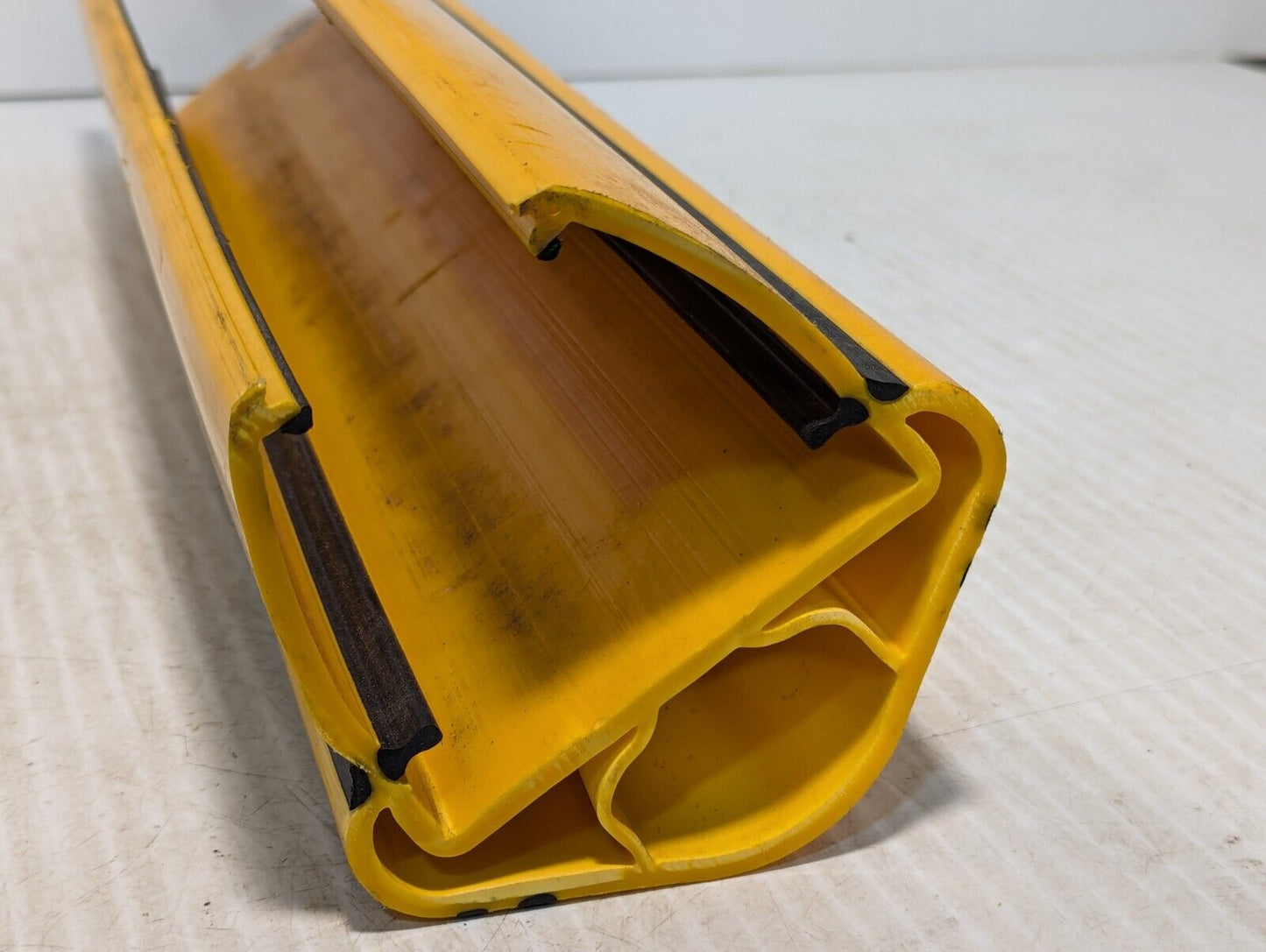 A-SAFE RackGuard, Yellow, 3"W x 3"D x 23-1/2"H (600mm) - Free Shipping