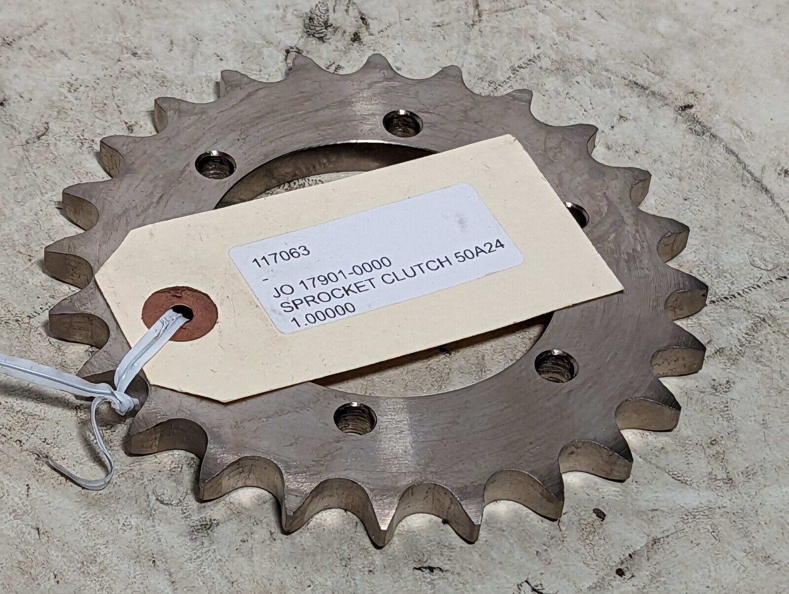 Sprocket clutch 50A24, JO 17901-0000, 117063