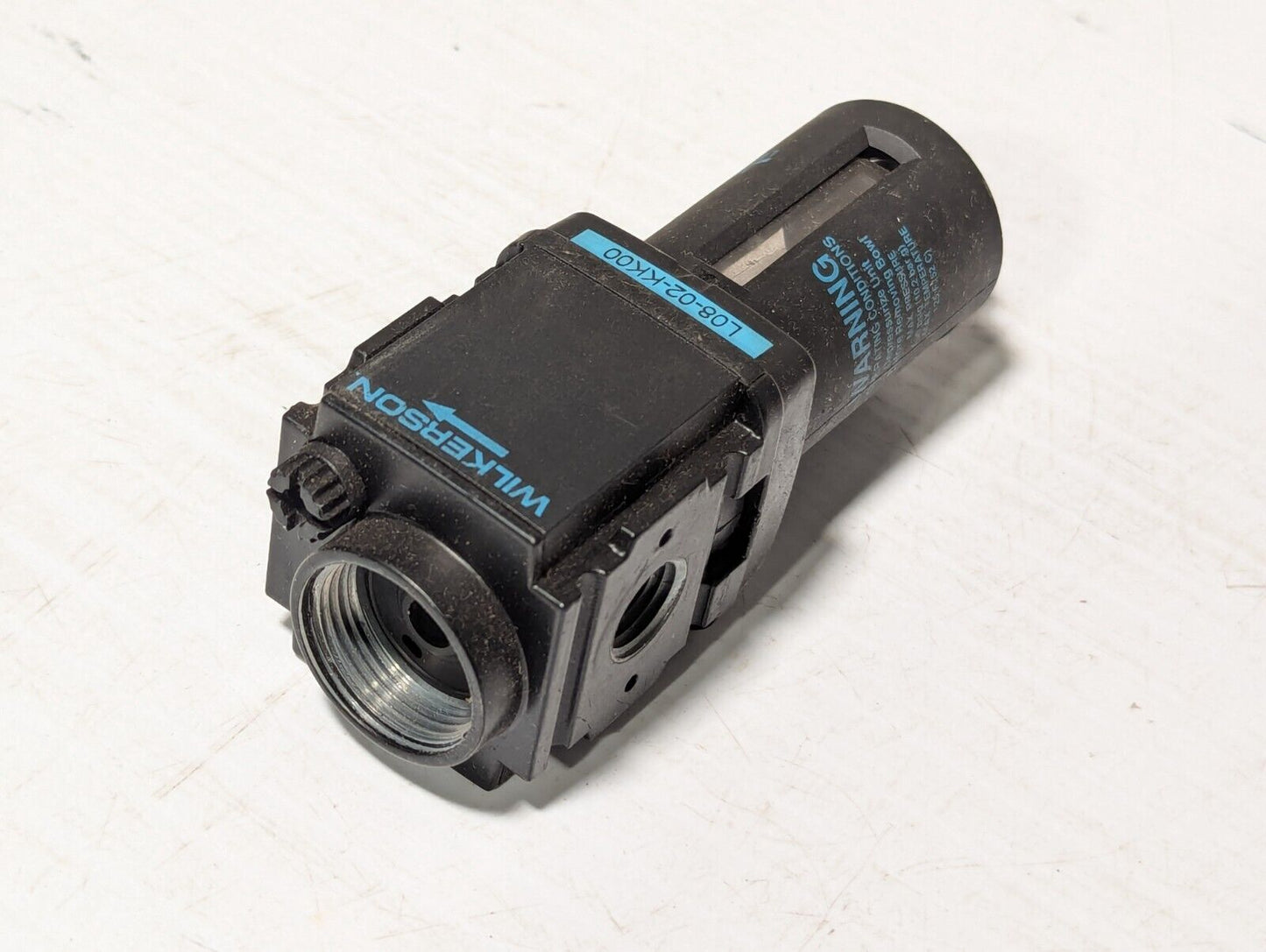 Wilkerson Pneumatic L08-02-KK00 Lubricator, 1/4" NPT, 57.5 CFM as pictured