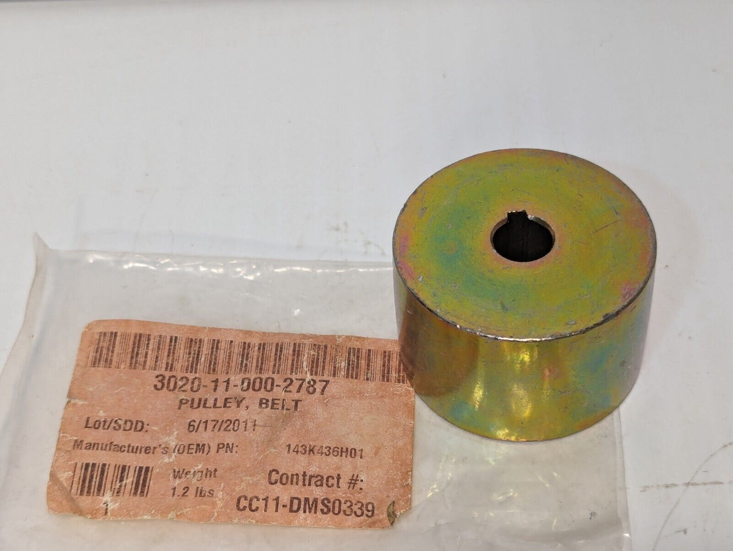 Tru Pulley Belt 143K436H01 3020-11-000-2787 - Free Shipping