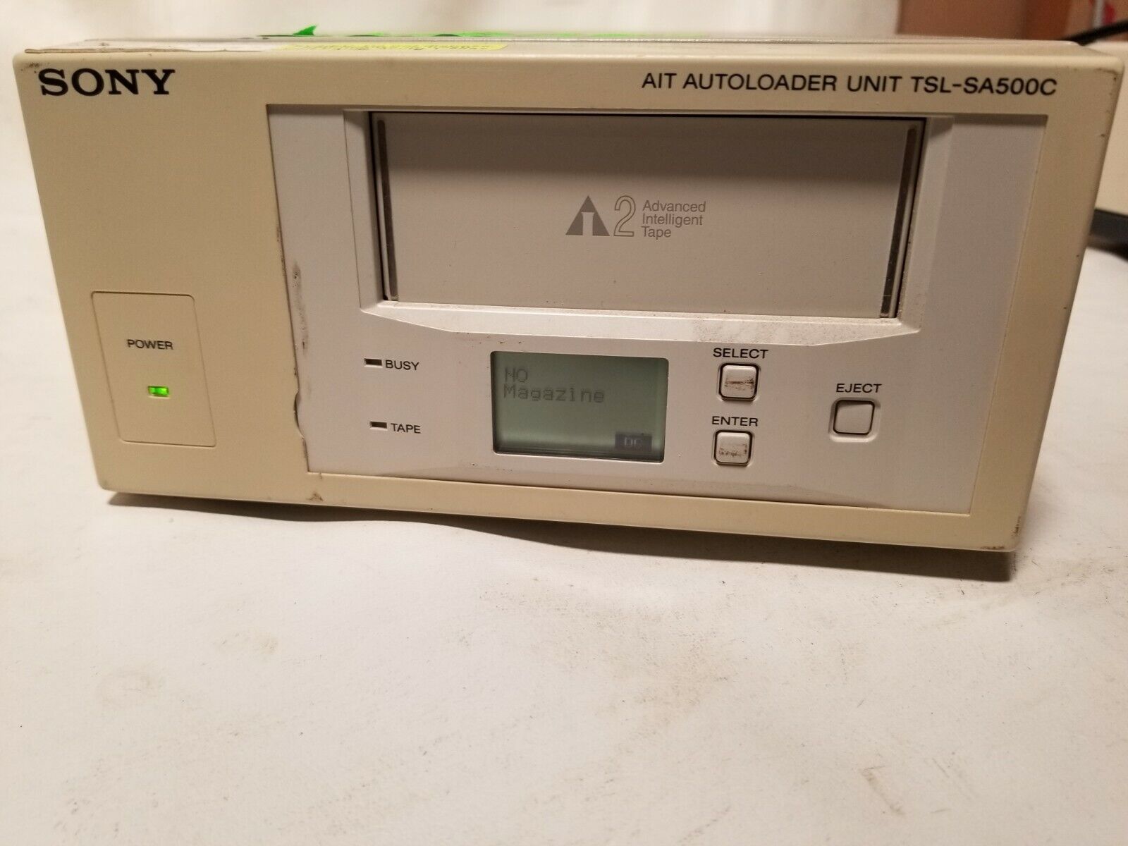 Sony AIT Autoloader Unit TSL-SA500C - Free Shipping