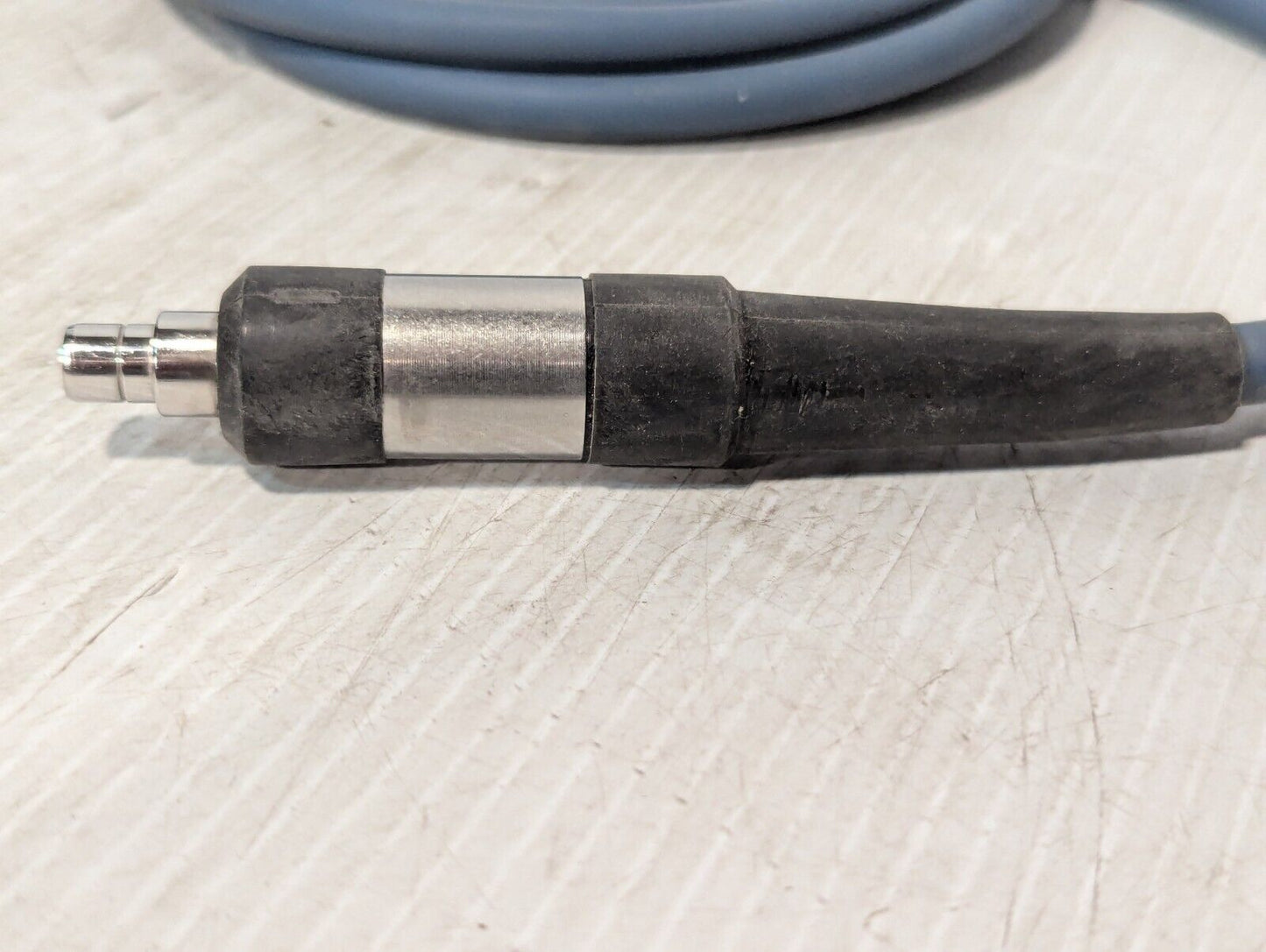 Unbranded blue fiber optic cable, no identifying markings, 7 ft - Free Shipping