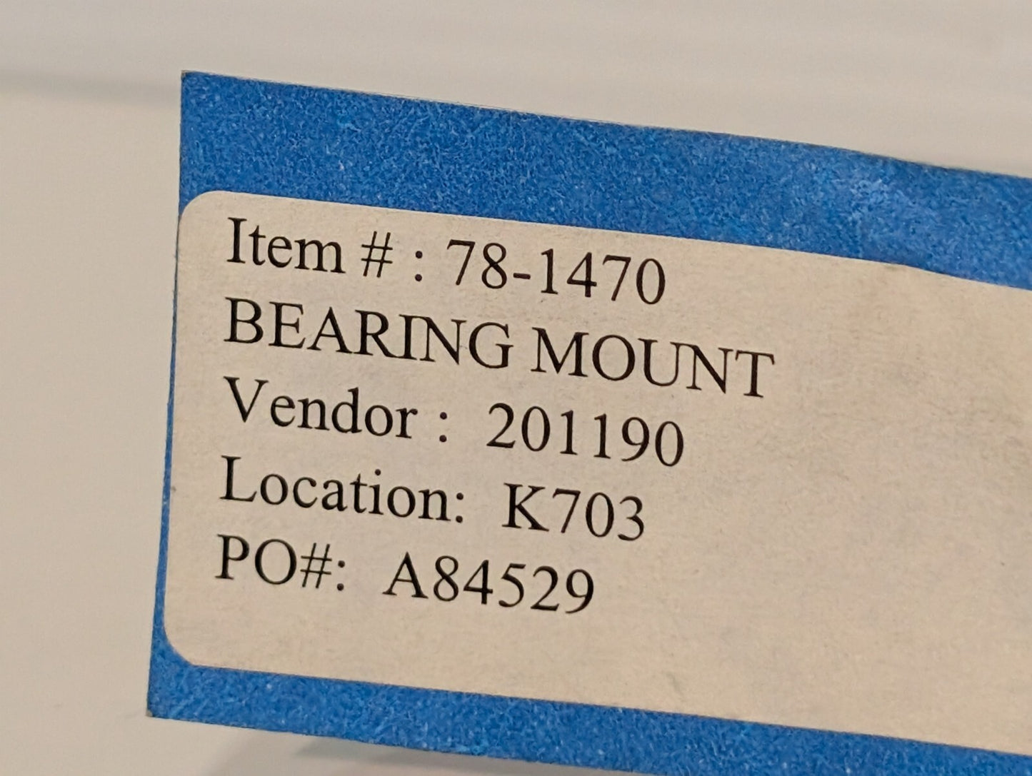 Unbranded 78-1470 Bearing Mount Bracket, Threaded Mounting Holes