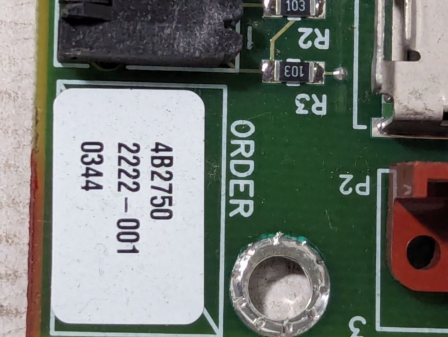 Unbranded Circuit Board 2222-001, 4B2750, SZMS79 D176-M