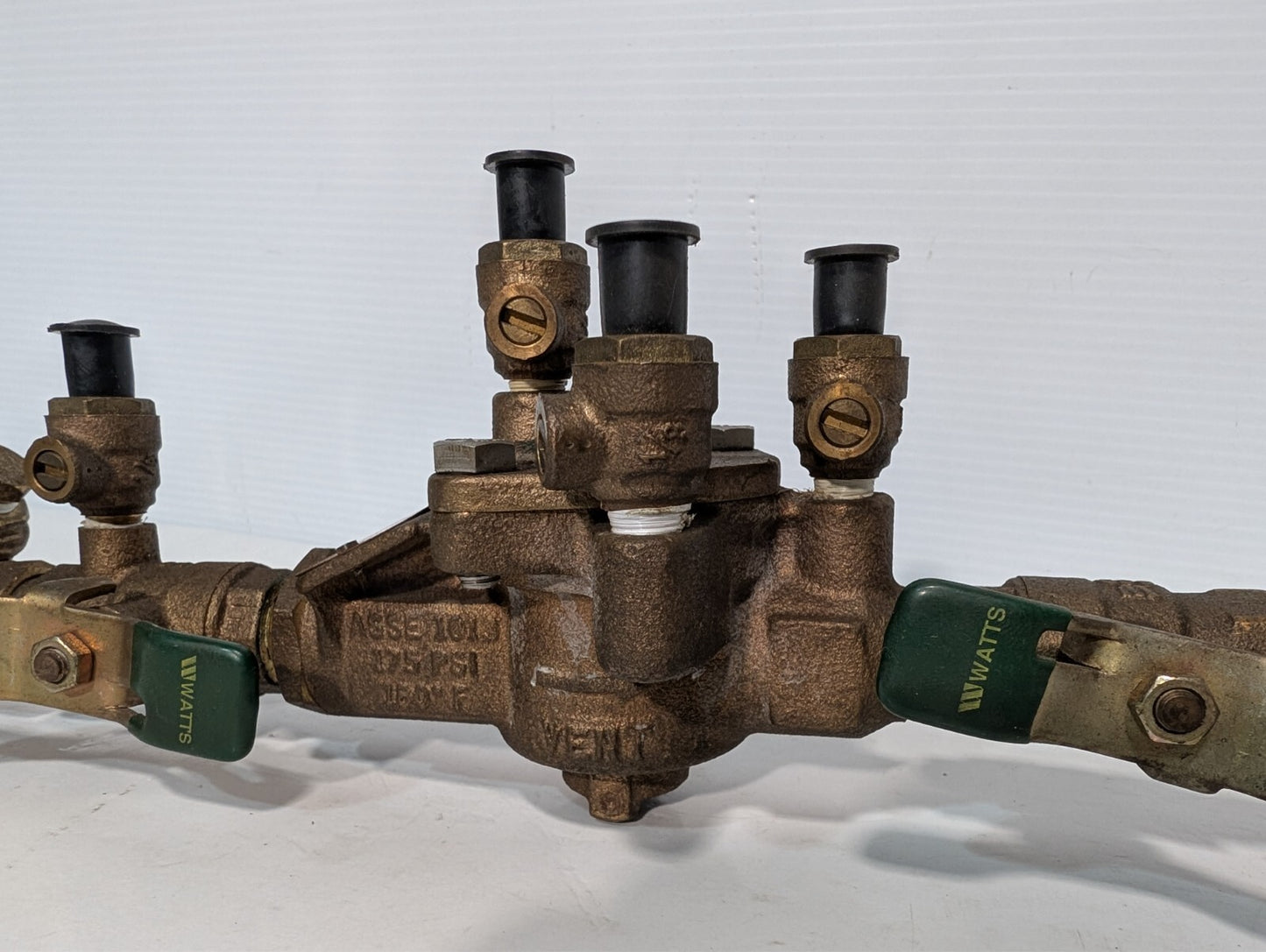 Watts 1/2" 009 QT Reduced Pressure Zone Assembly Backflow Preventer
