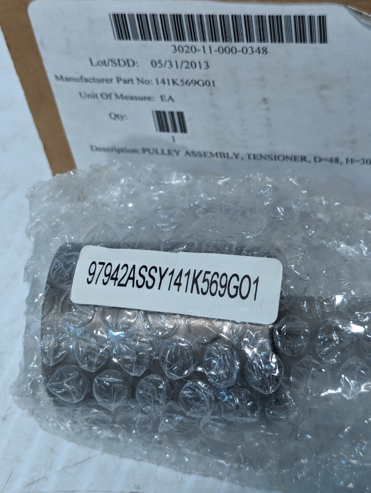 *Read* 3020-11-000-0348 141K569G01 Tensioner Pulley Assembly, D=48mm, H=303.5mm