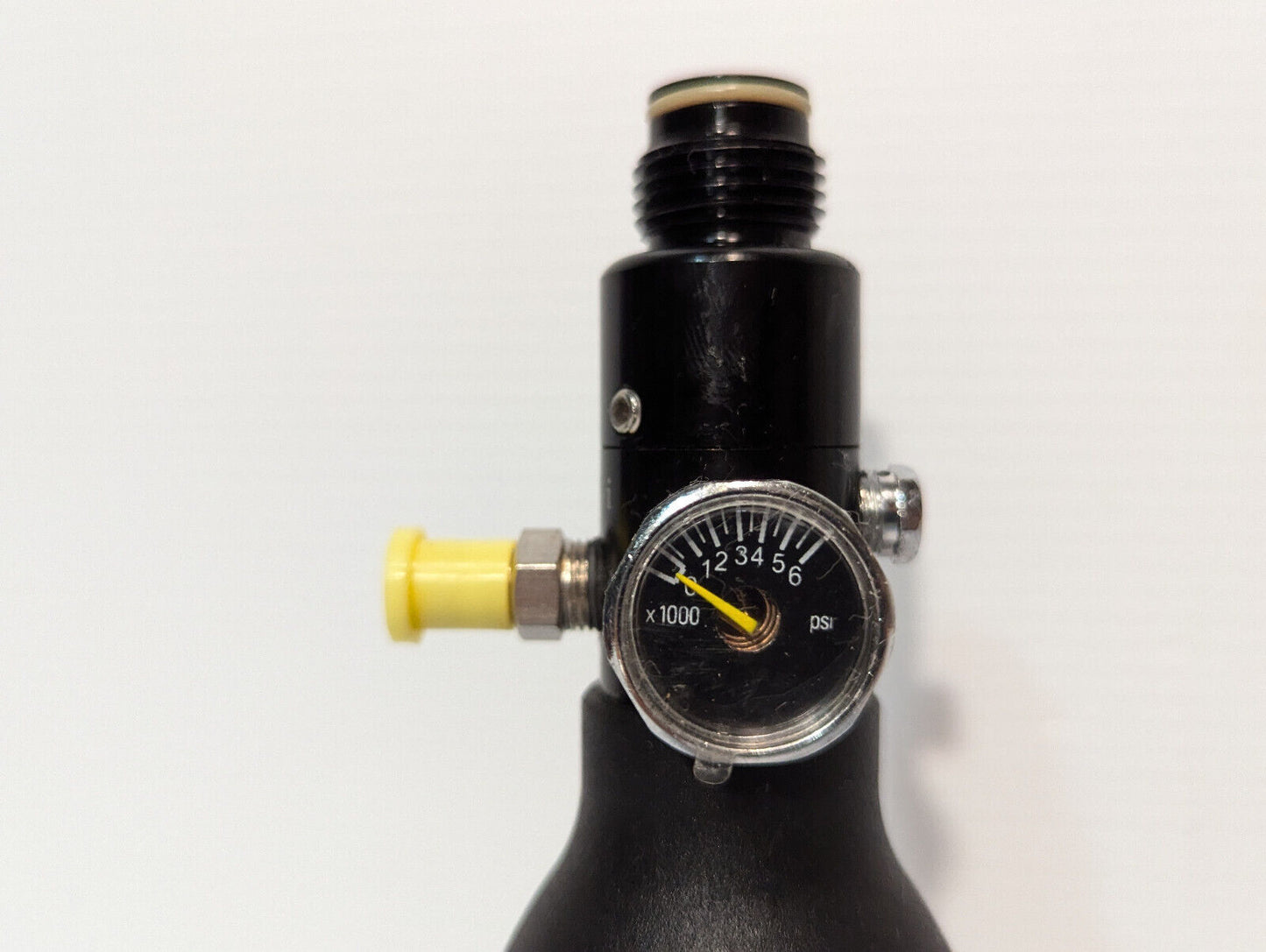 4500 psi Aluminum Tank Air Bottle with Tank Regulator Gauge, Paintball, Diving