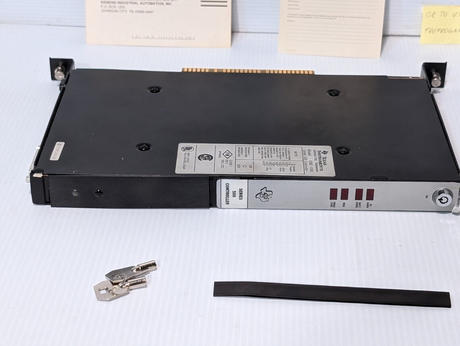 Texas Instruments 520C-1102 Controller Module, 500 Series - Free Shipping