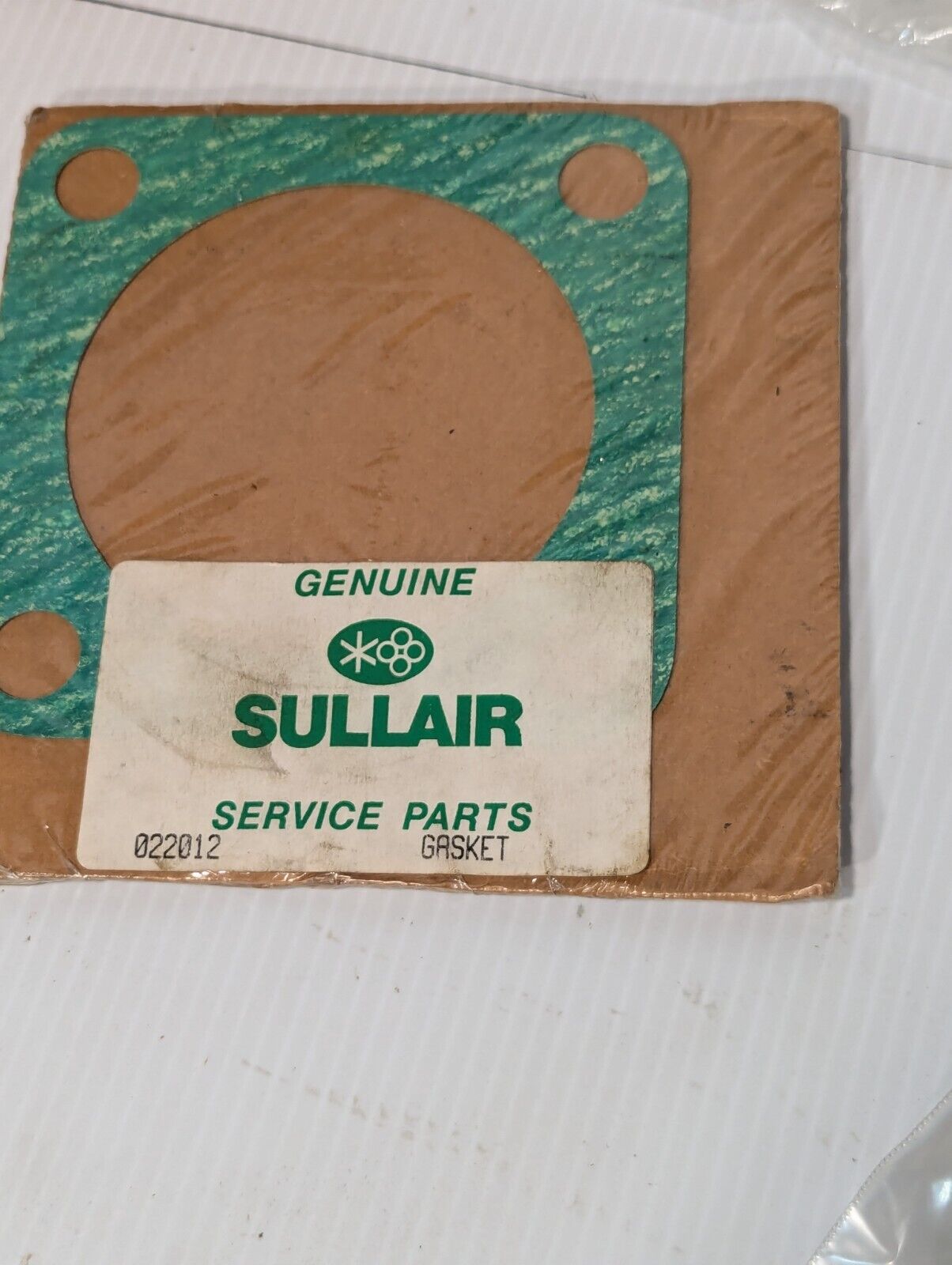 Sullair kit: 822012 gasket, 41619 quad ring, 40633 spring, 46291 flex coupler se