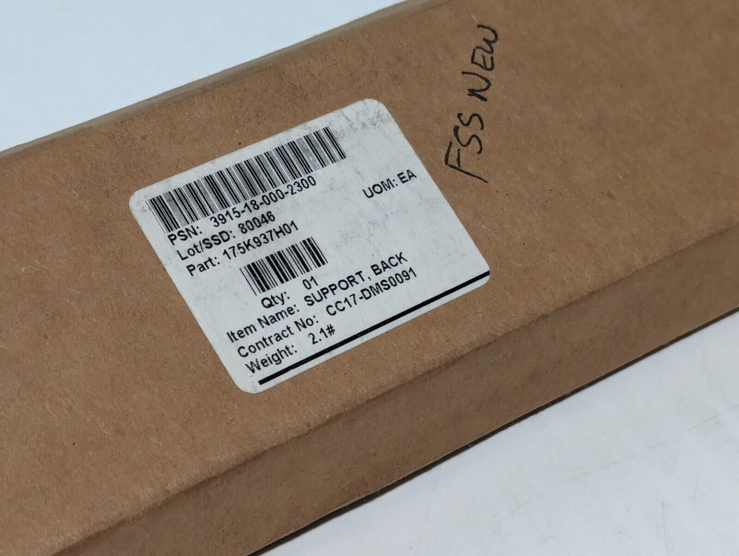 3915-18-000-2300 175K937H01 Back Support - Free Shipping
