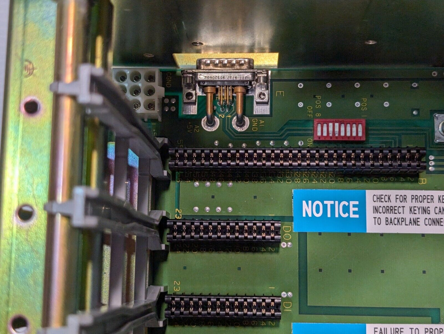 Allen Bradley 1771-A1B PLC I/O Chassis, 4 Slot, Series B