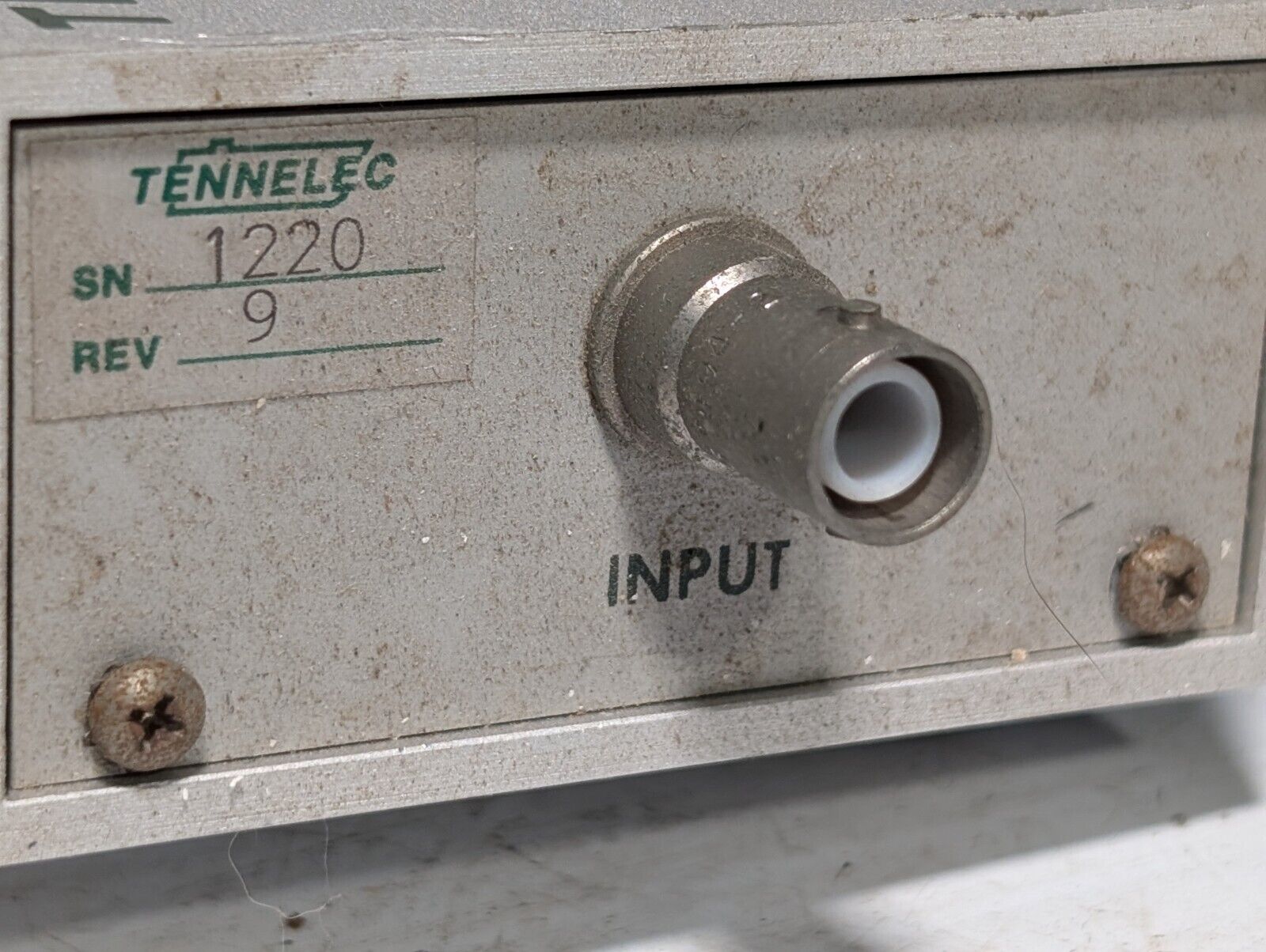 Tennelec TC175B Charge-Sensitive Preamplifier, proportional counters 5kV bias