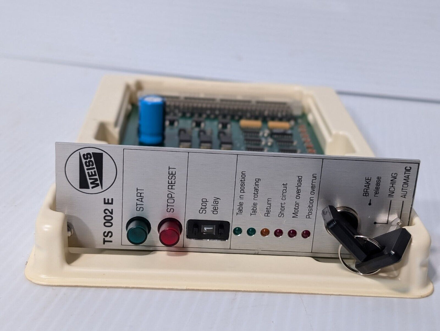 *Weiss TS-002-E Indexing Table Control Board Card 24-Volt - Free Shipping*