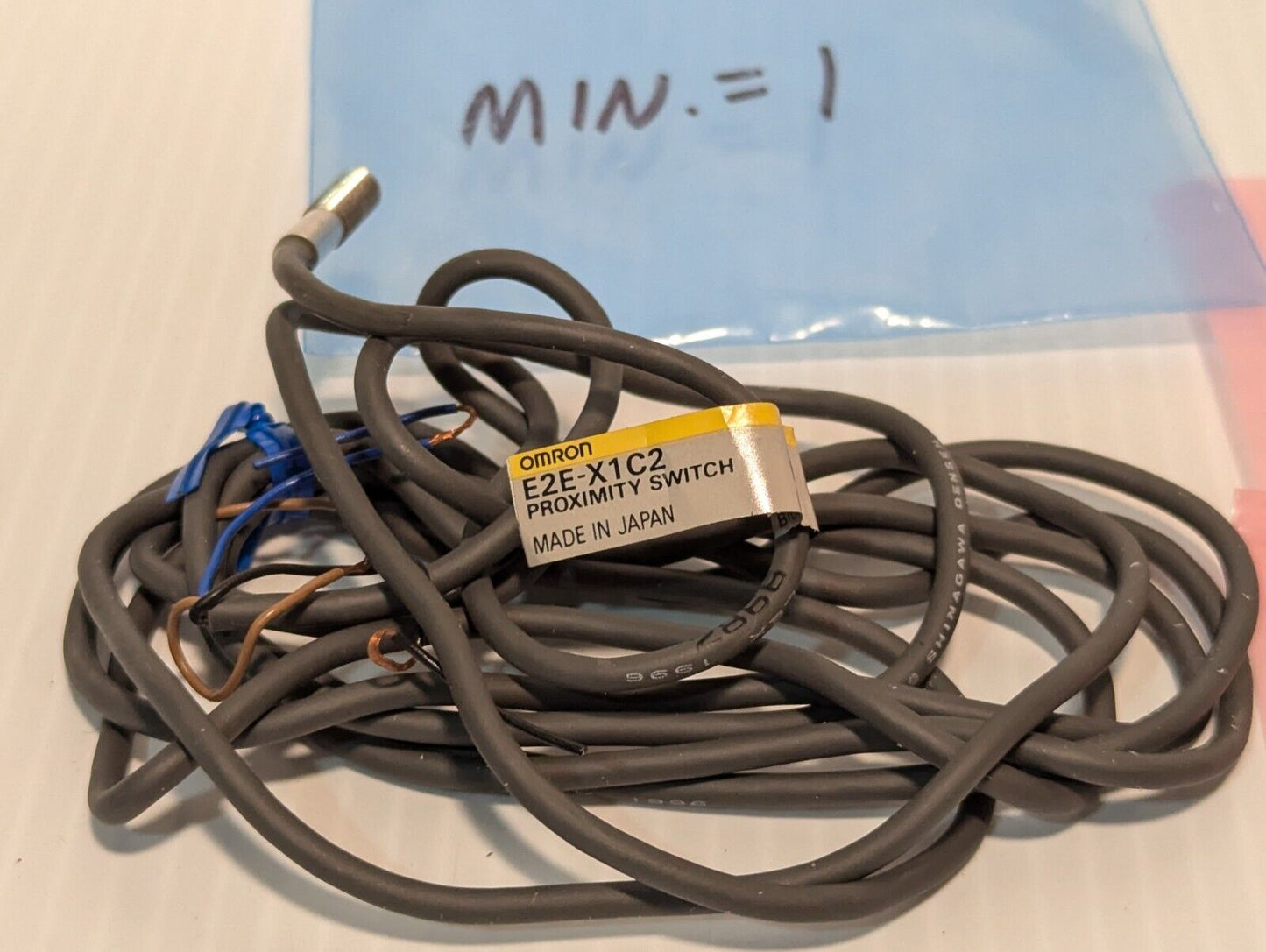 Omron E2E-X1C2 Proximity Switch, Japan as pictured - Free Shipping