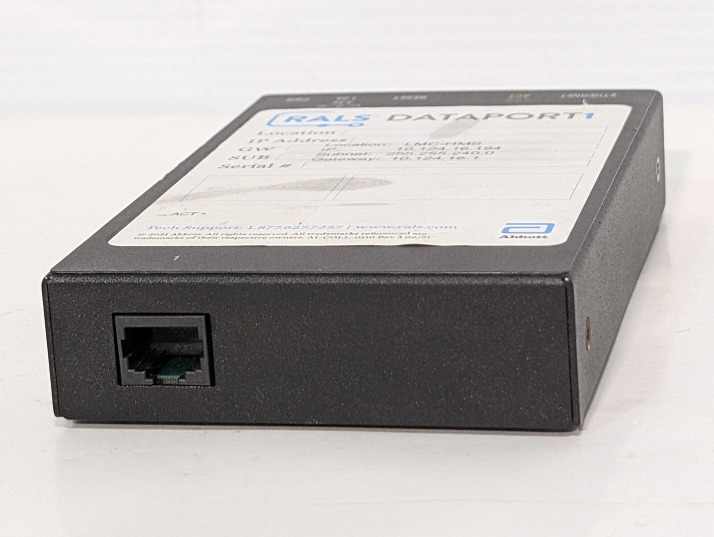Abbott Rals Dataport 1 Digi One Real Port 50000723-01, Power Supply